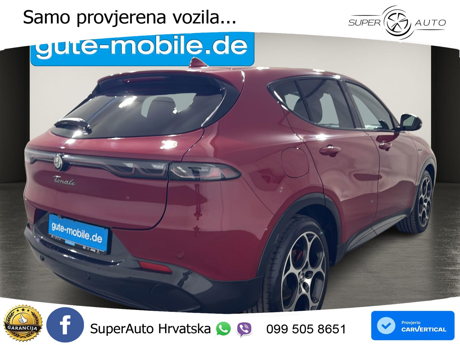 Alfa Romeo Tonale 1.5 VGT (160 KS) 48V-Hybrid TCT LED+ACC