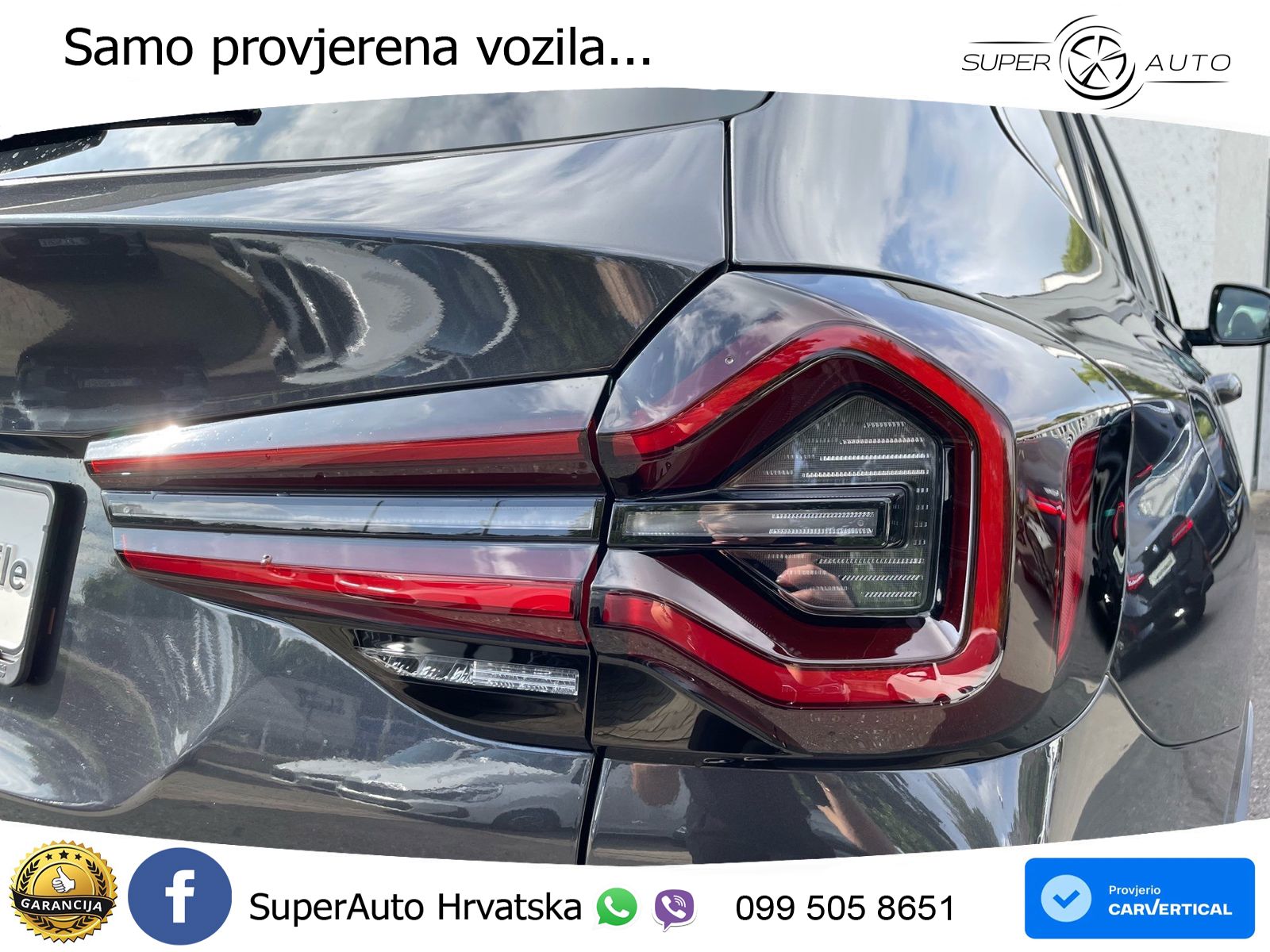 BMW iX3 80 kWh (286 KS) M Sport LED+GR SJED+ACC