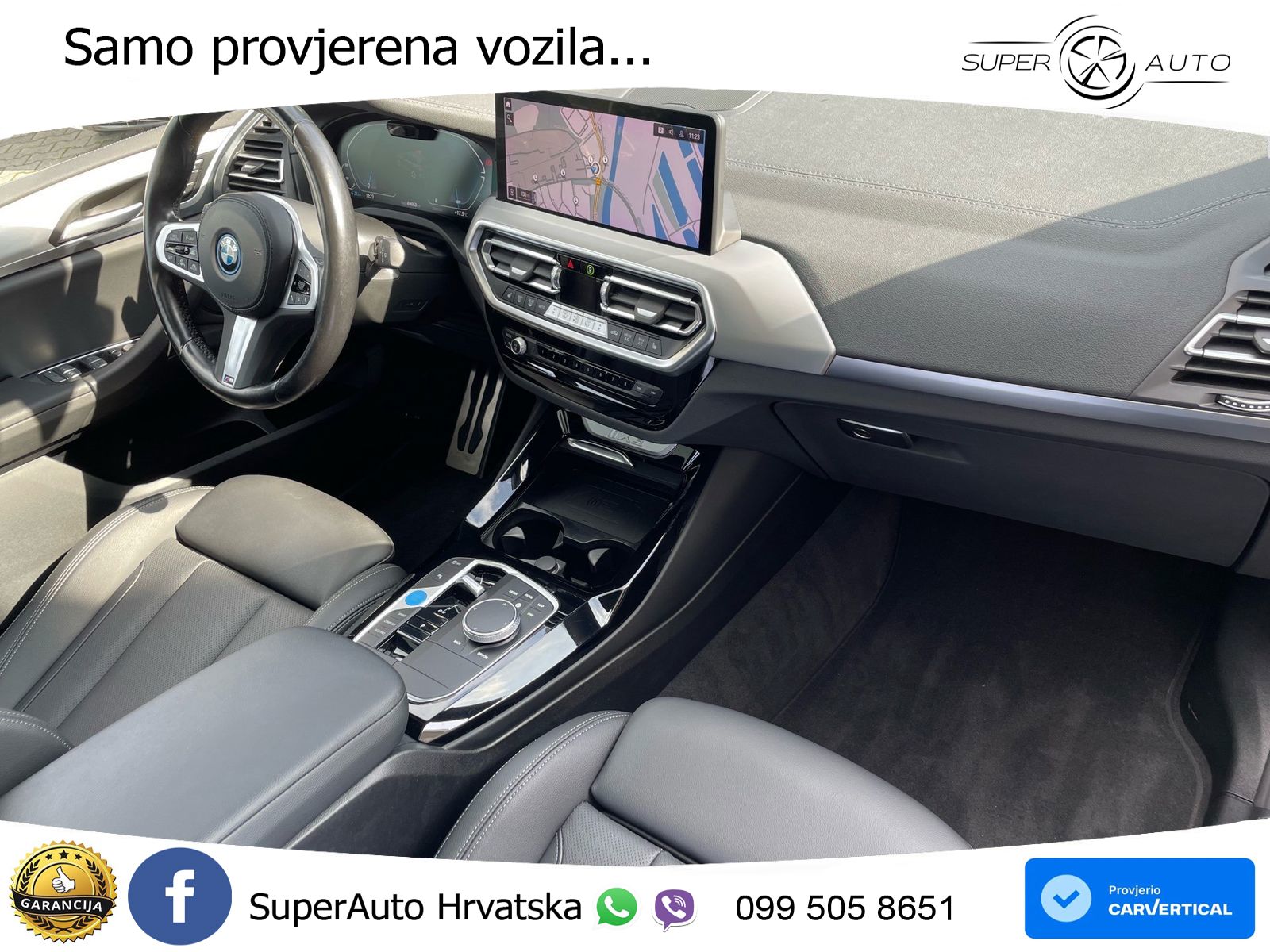 BMW iX3 80 kWh (286 KS) M Sport LED+GR SJED+ACC