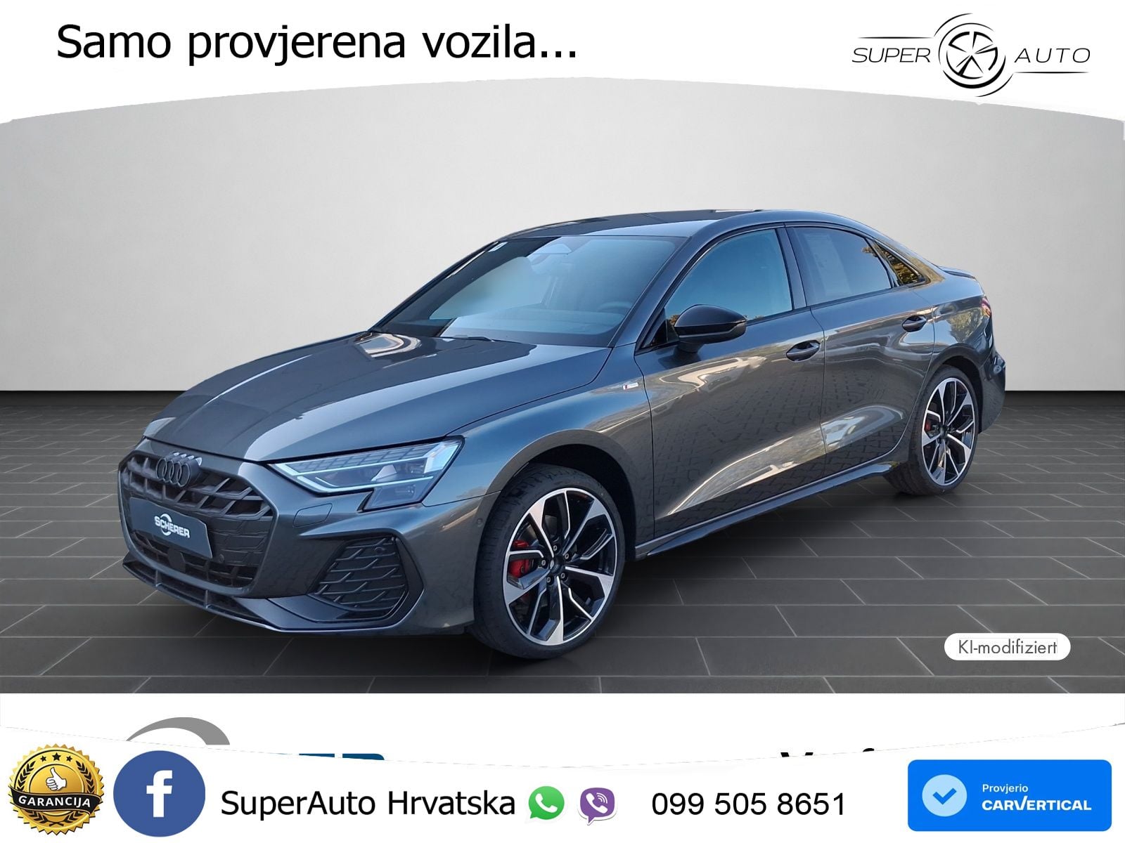 Audi A3 Limuzina 35 TFSI (150 KS) S tronic S line LED+GR SJED+ACC