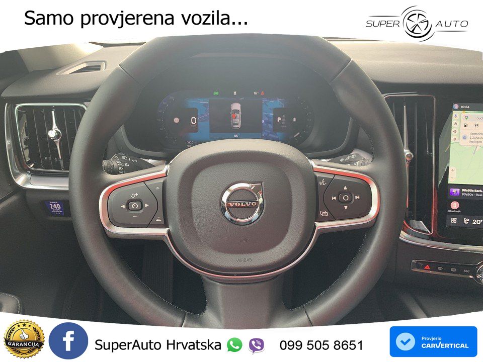 Volvo V60 2.0 B4 Benzin DCT LED+GR SJED+ACC