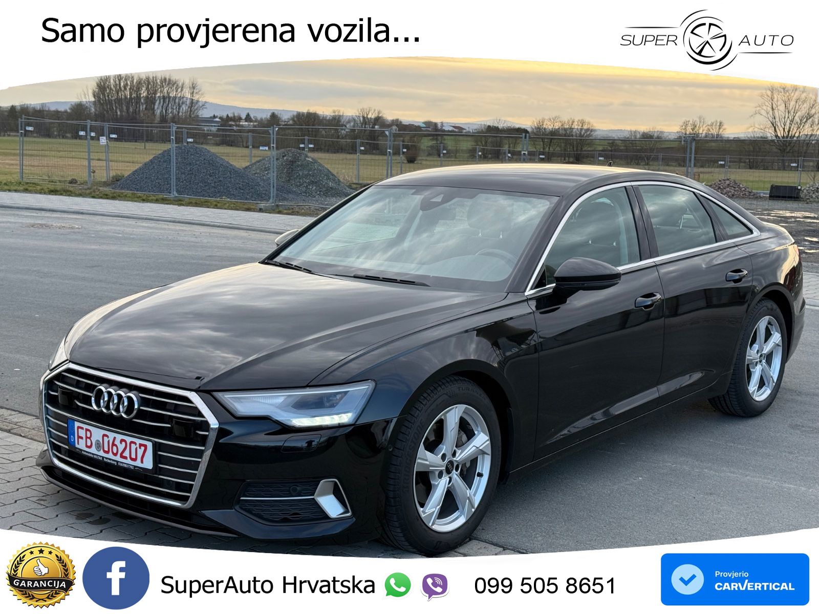 Audi A6 40 TDI (204 KS) S tronic LED+GR SJED+ACC