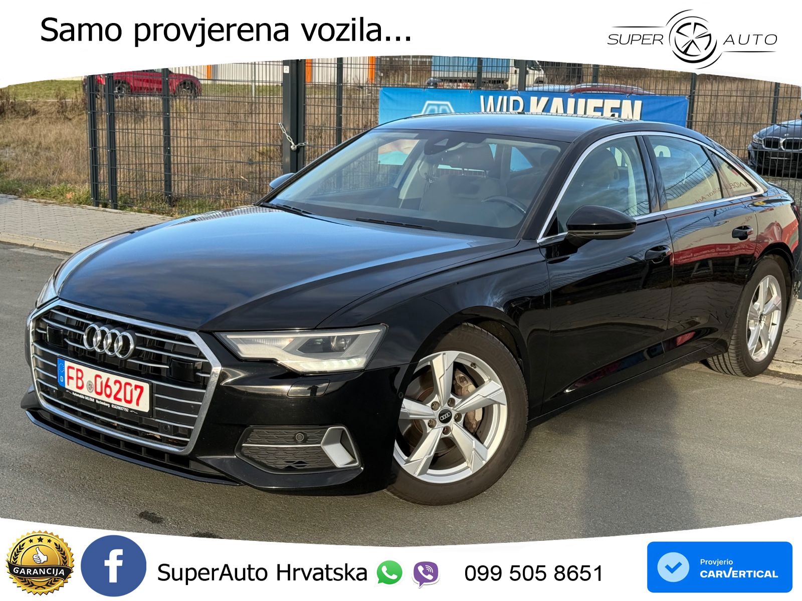 Audi A6 40 TDI (204 KS) S tronic LED+GR SJED+ACC