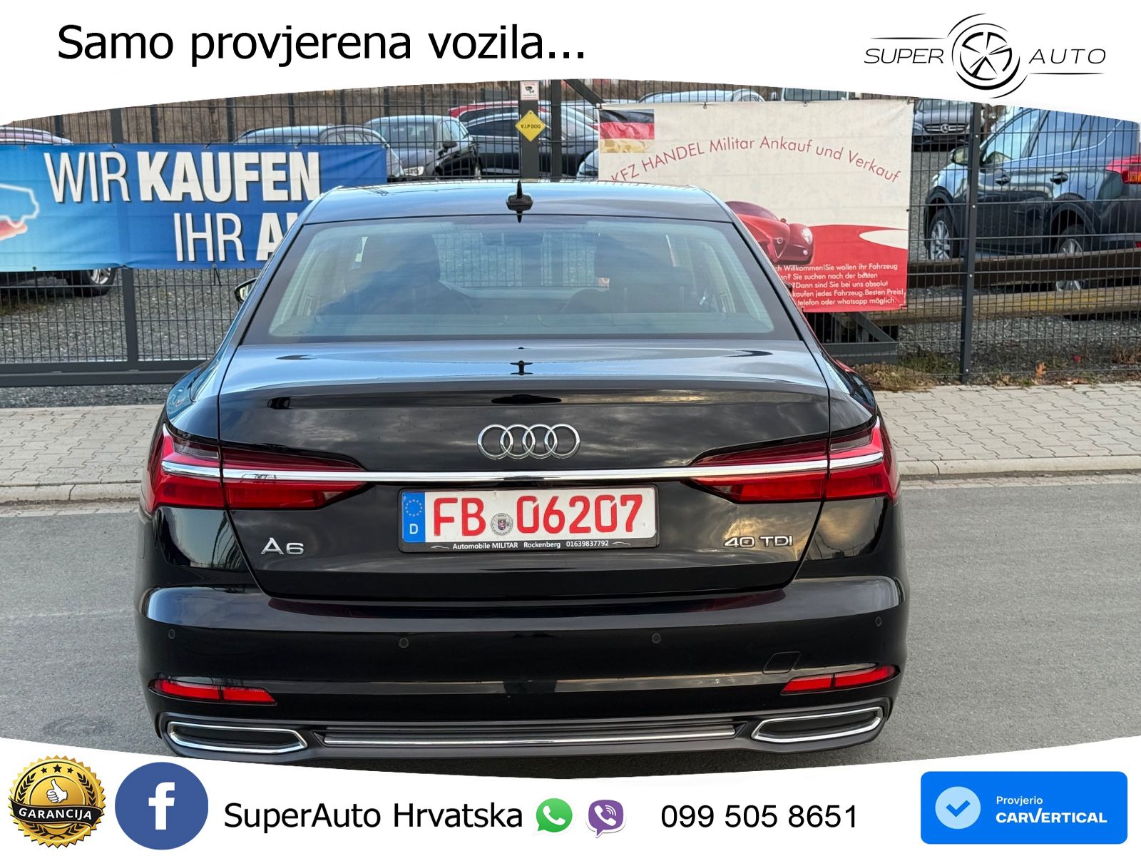 Audi A6 40 TDI (204 KS) S tronic LED+GR SJED+ACC