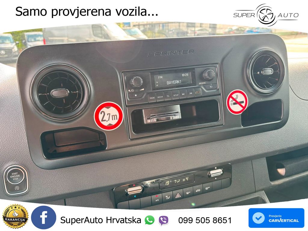Mercedes-Benz Sprinter 211 CDI L2H2 Klima AHK 2,0 t Kamera 114 KS