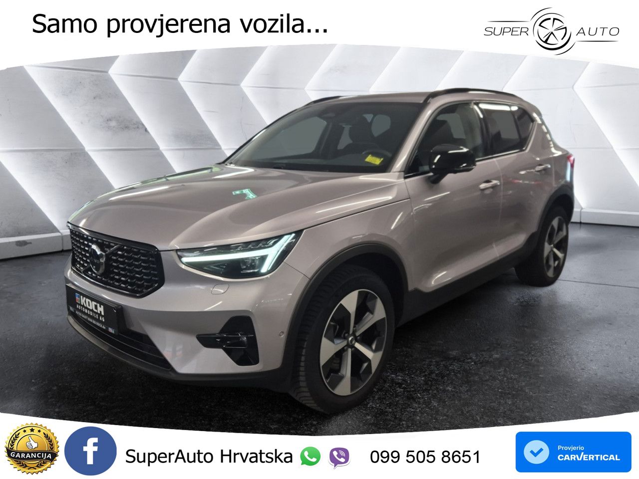 Volvo XC40 2.0 B3 163 KS Automatic LED+GR SJED+ACC