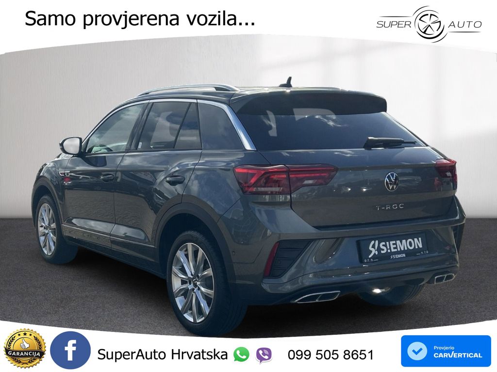Volkswagen T-Roc 1.5 TSI (150 KS) DSG R-Line LED+GR SJED+ACC