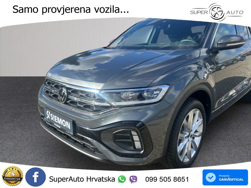 Volkswagen T-Roc 1.5 TSI (150 KS) DSG R-Line LED+GR SJED+ACC