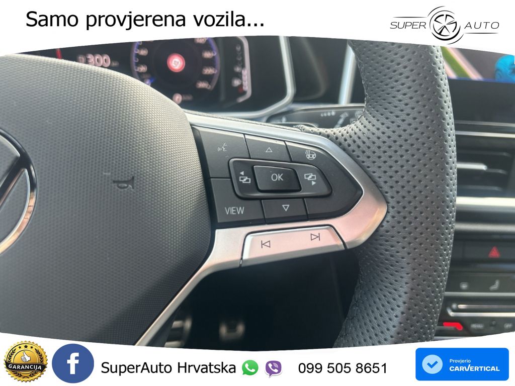 Volkswagen T-Roc 1.5 TSI (150 KS) DSG R-Line LED+GR SJED+ACC