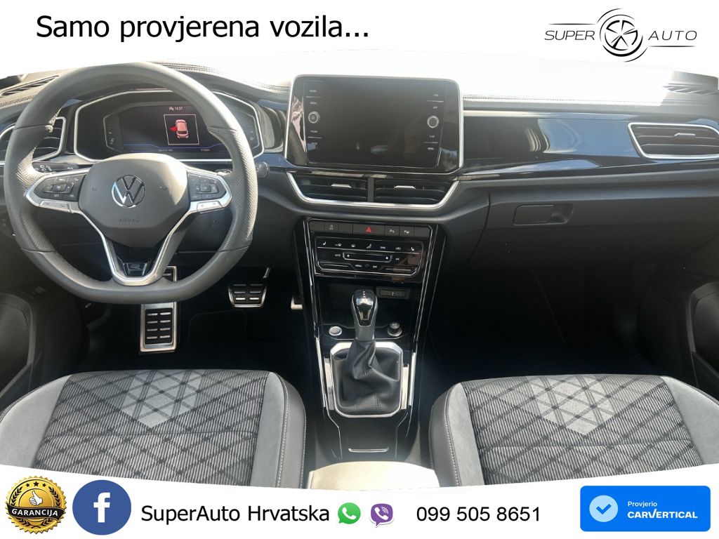 Volkswagen T-Roc 1.5 TSI (150 KS) DSG R-Line LED+GR SJED+ACC