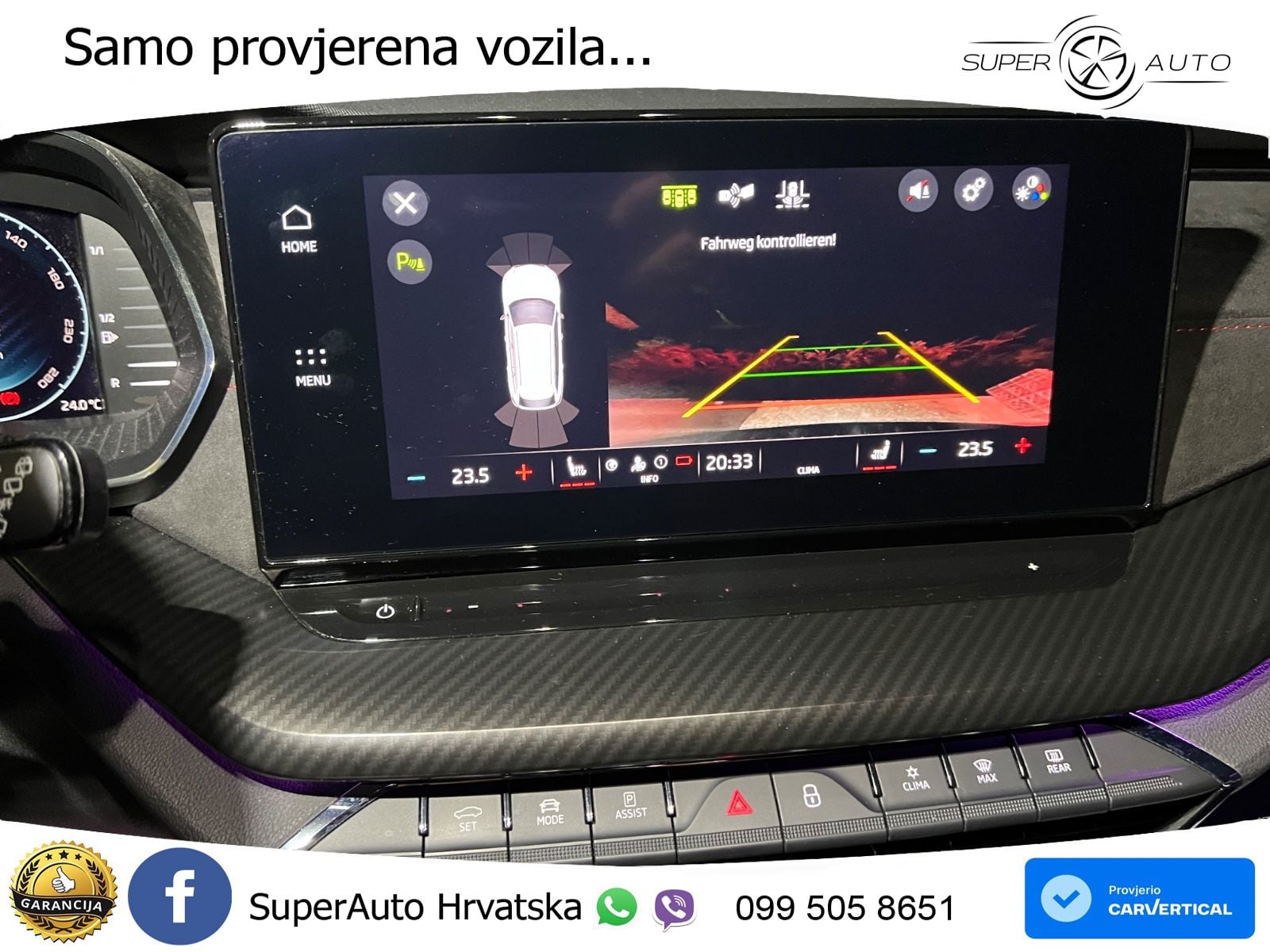 Škoda Octavia Combi RS 2.0 TSI (245 KS) DSG LED+GR SJED+ACC