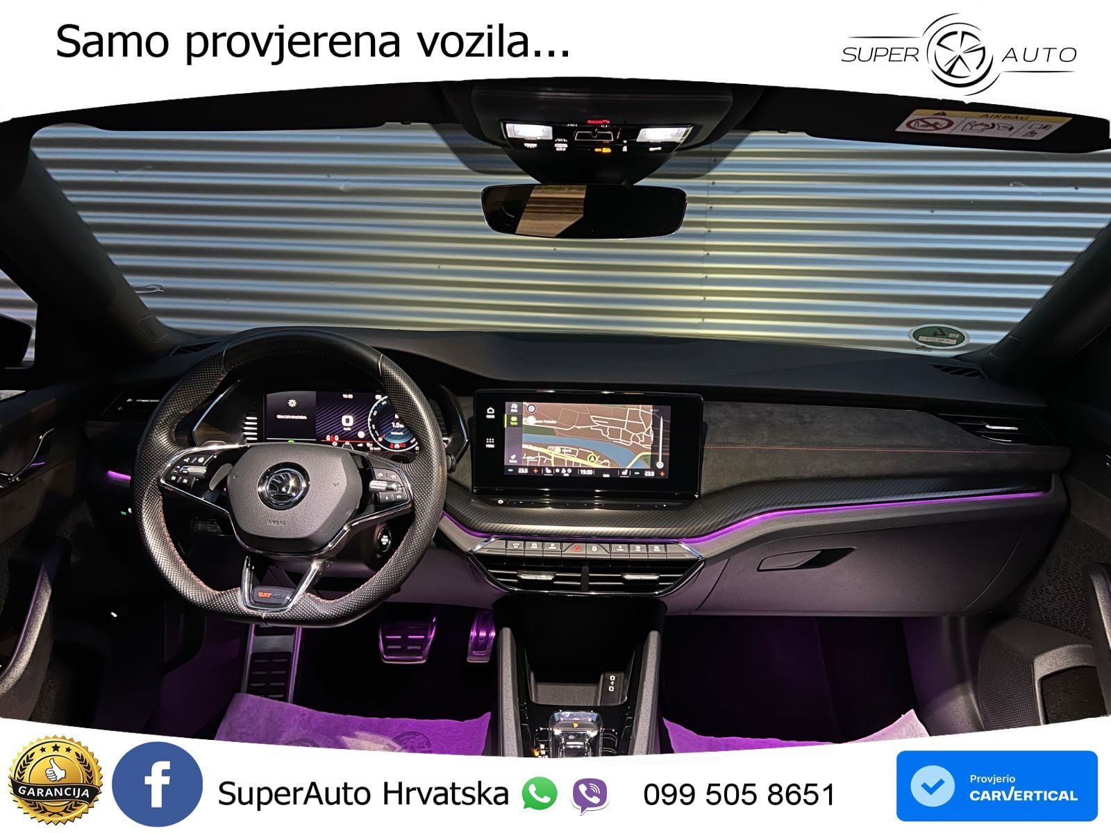 Škoda Octavia Combi RS 2.0 TSI (245 KS) DSG LED+GR SJED+ACC