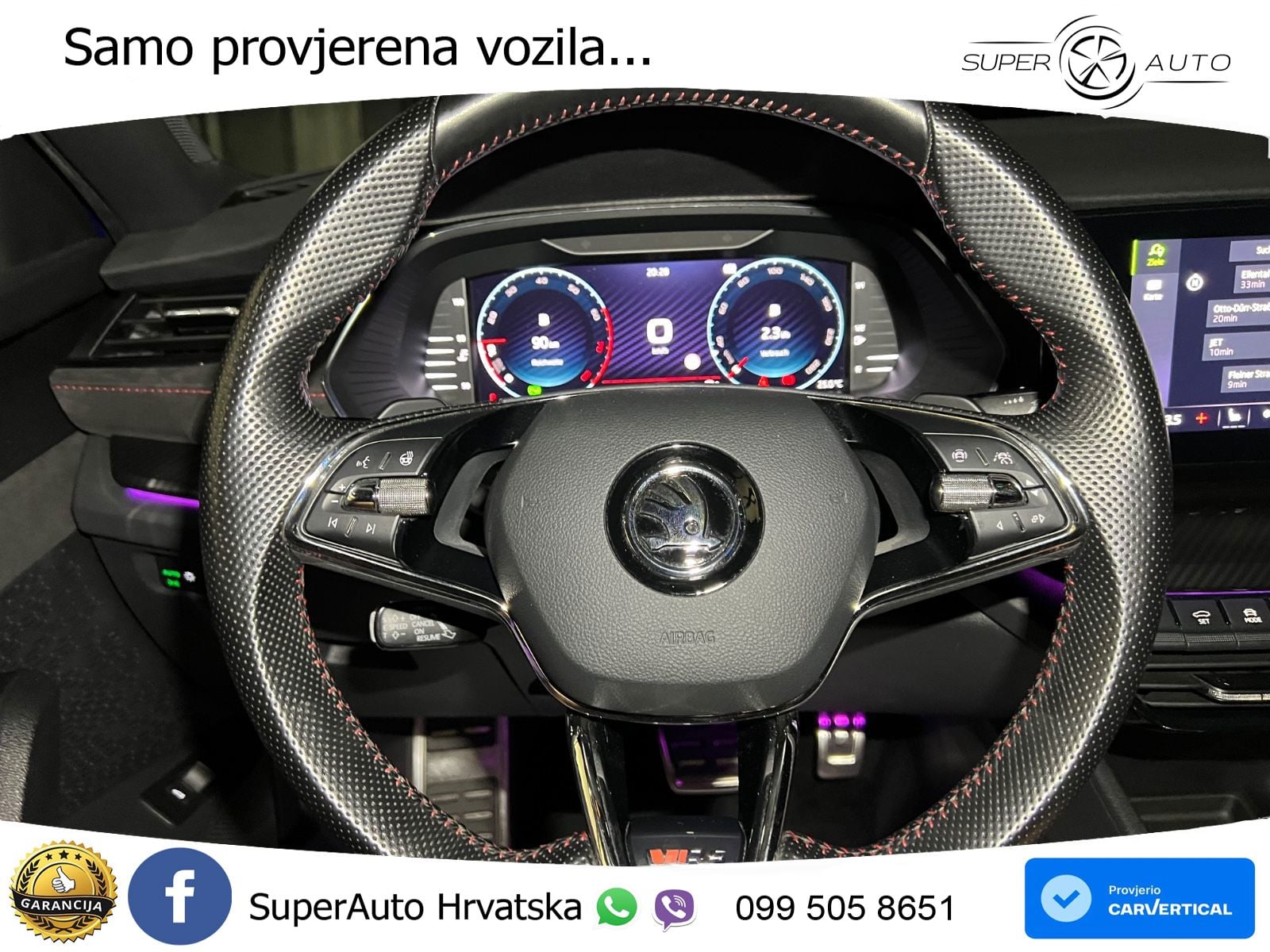Škoda Octavia Combi RS 2.0 TSI (245 KS) DSG LED+GR SJED+ACC
