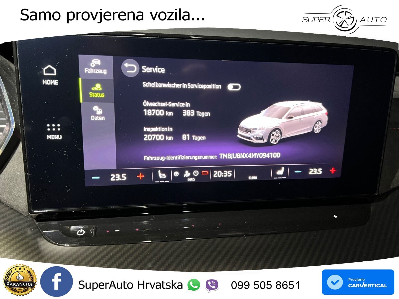 Škoda Octavia Combi RS 2.0 TSI (245 KS) DSG LED+GR SJED+ACC
