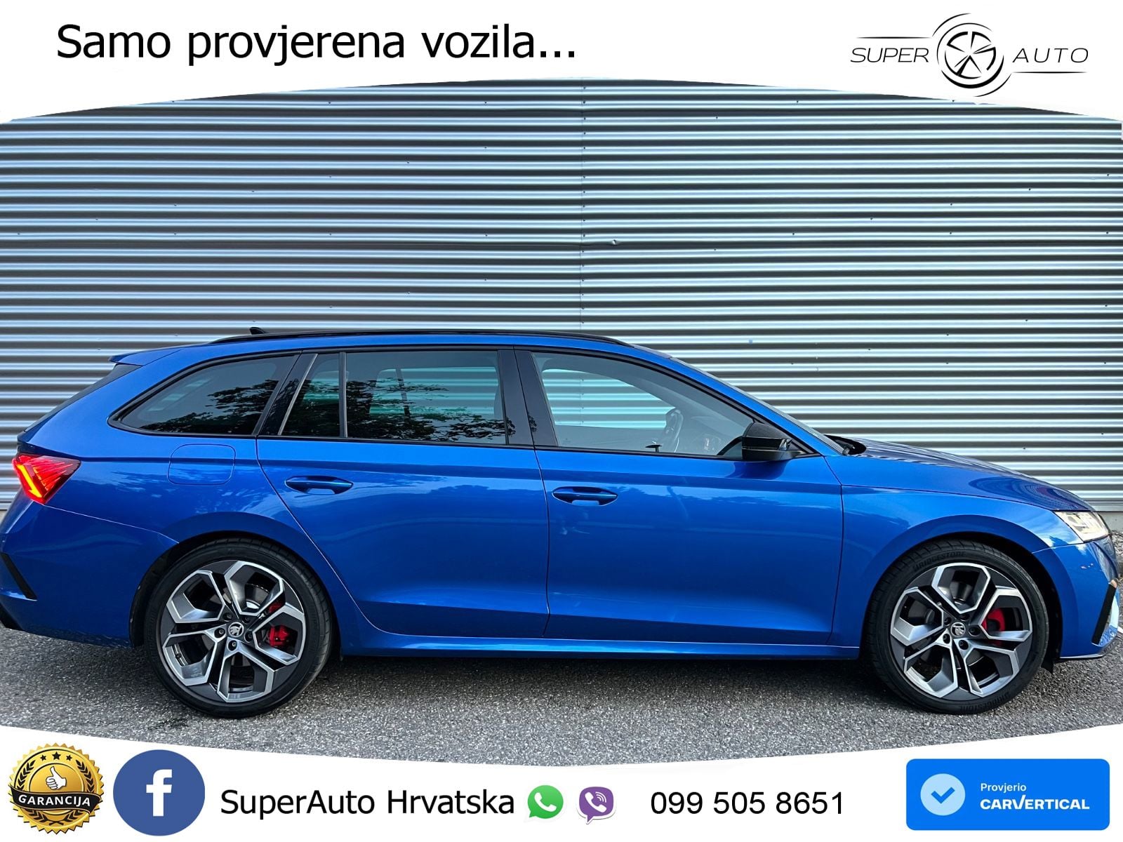 Škoda Octavia Combi RS 2.0 TSI (245 KS) DSG LED+GR SJED+ACC