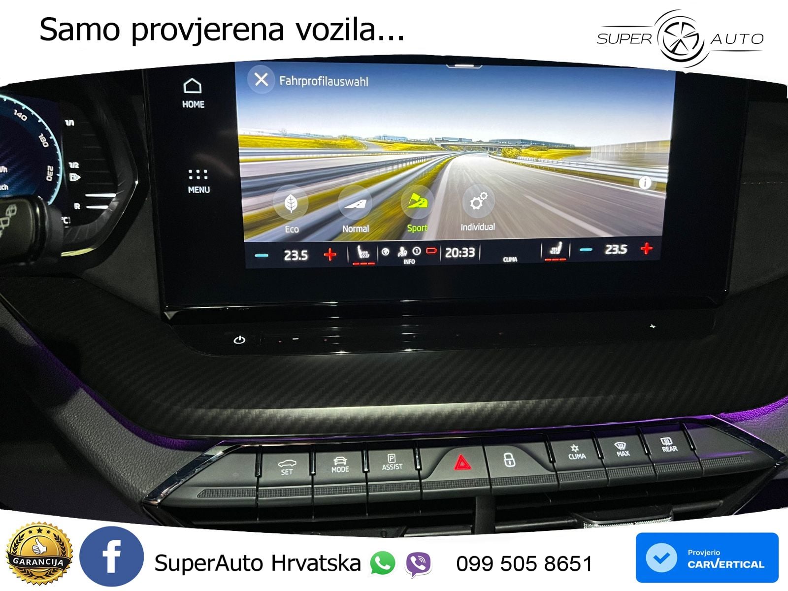 Škoda Octavia Combi RS 2.0 TSI (245 KS) DSG LED+GR SJED+ACC