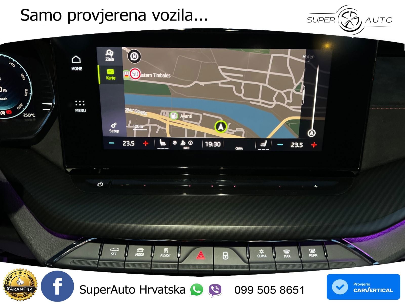 Škoda Octavia Combi RS 2.0 TSI (245 KS) DSG LED+GR SJED+ACC
