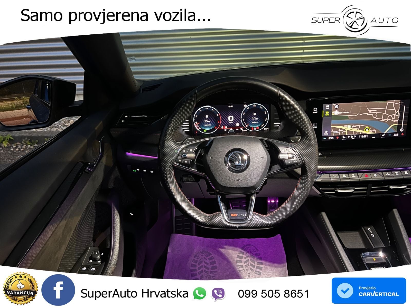 Škoda Octavia Combi RS 2.0 TSI (245 KS) DSG LED+GR SJED+ACC