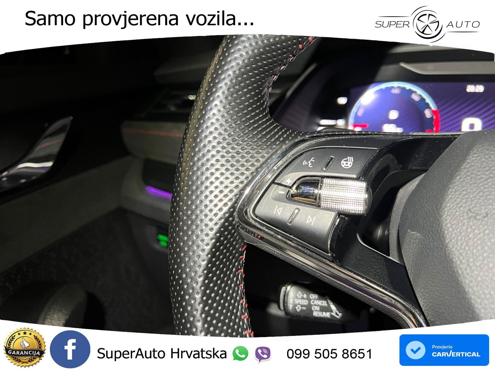 Škoda Octavia Combi RS 2.0 TSI (245 KS) DSG LED+GR SJED+ACC