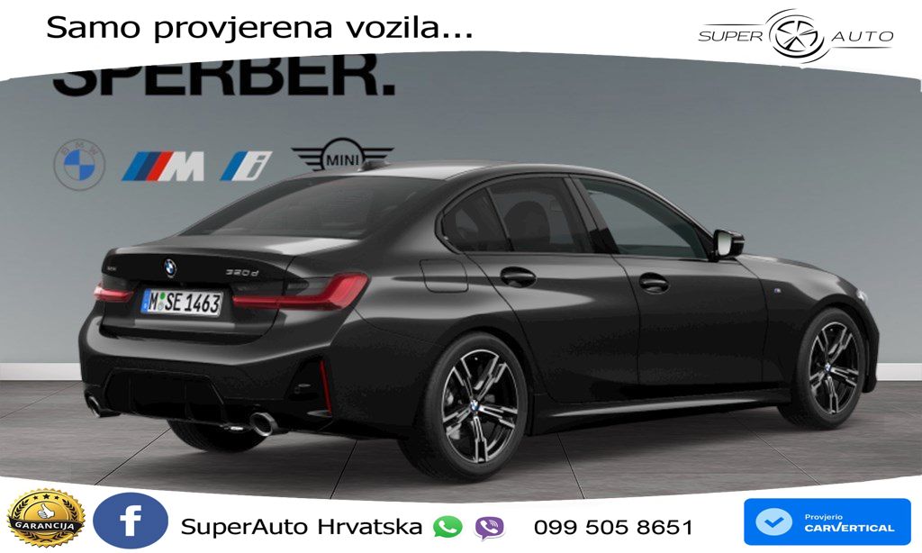 BMW 320d (190 KS) xDrive Steptronic M Sport LED+GR SJED+ACC