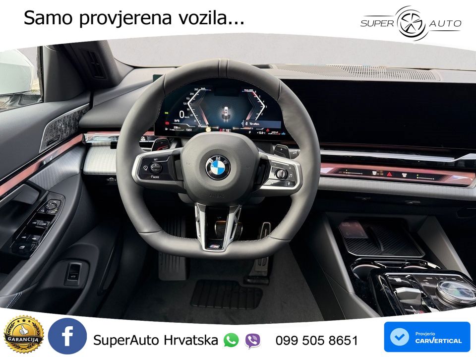 BMW 520d Touring (197 KS) Steptronic M Sport LED+GR SJED+ACC