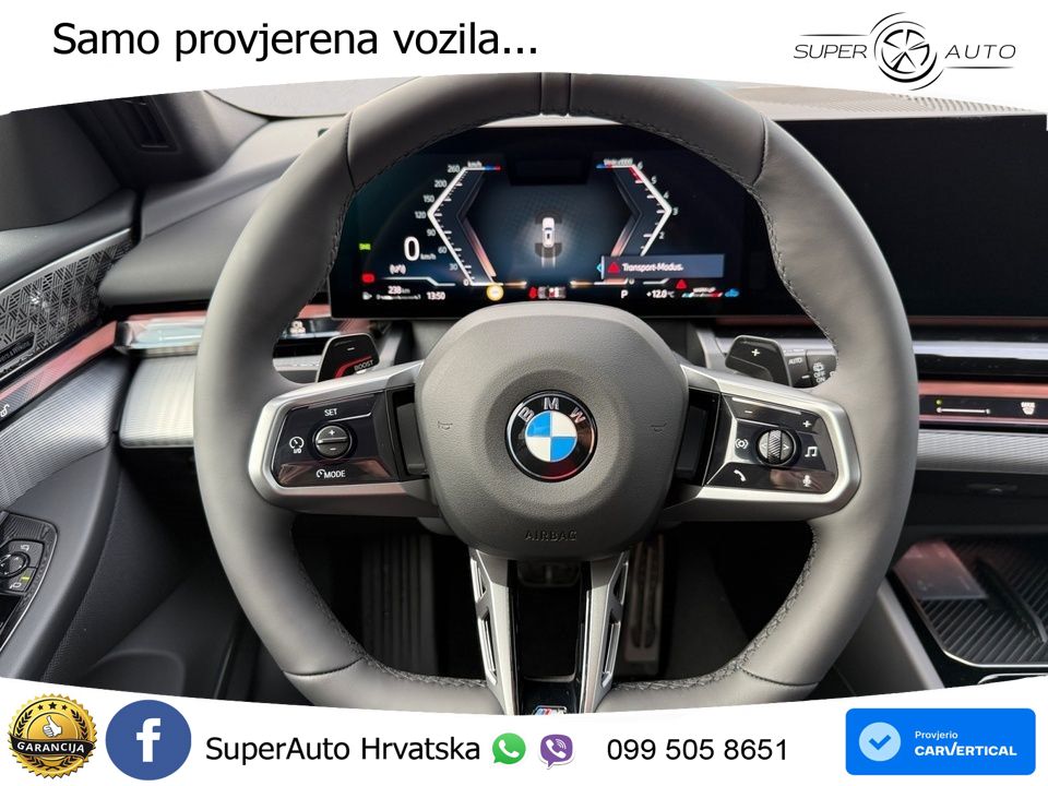 BMW 520d Touring (197 KS) Steptronic M Sport LED+GR SJED+ACC