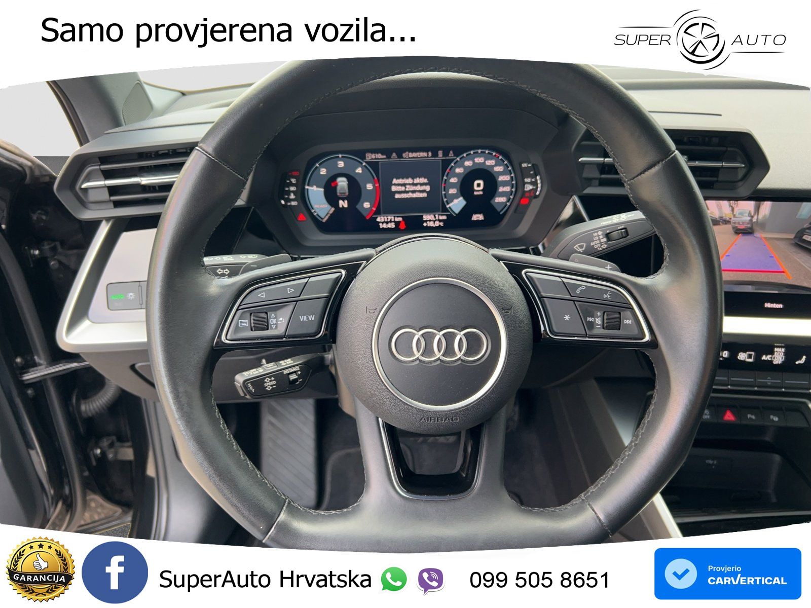 Audi A3 35 TDI (150 KS) S tronic LED+GR SJED+ACC