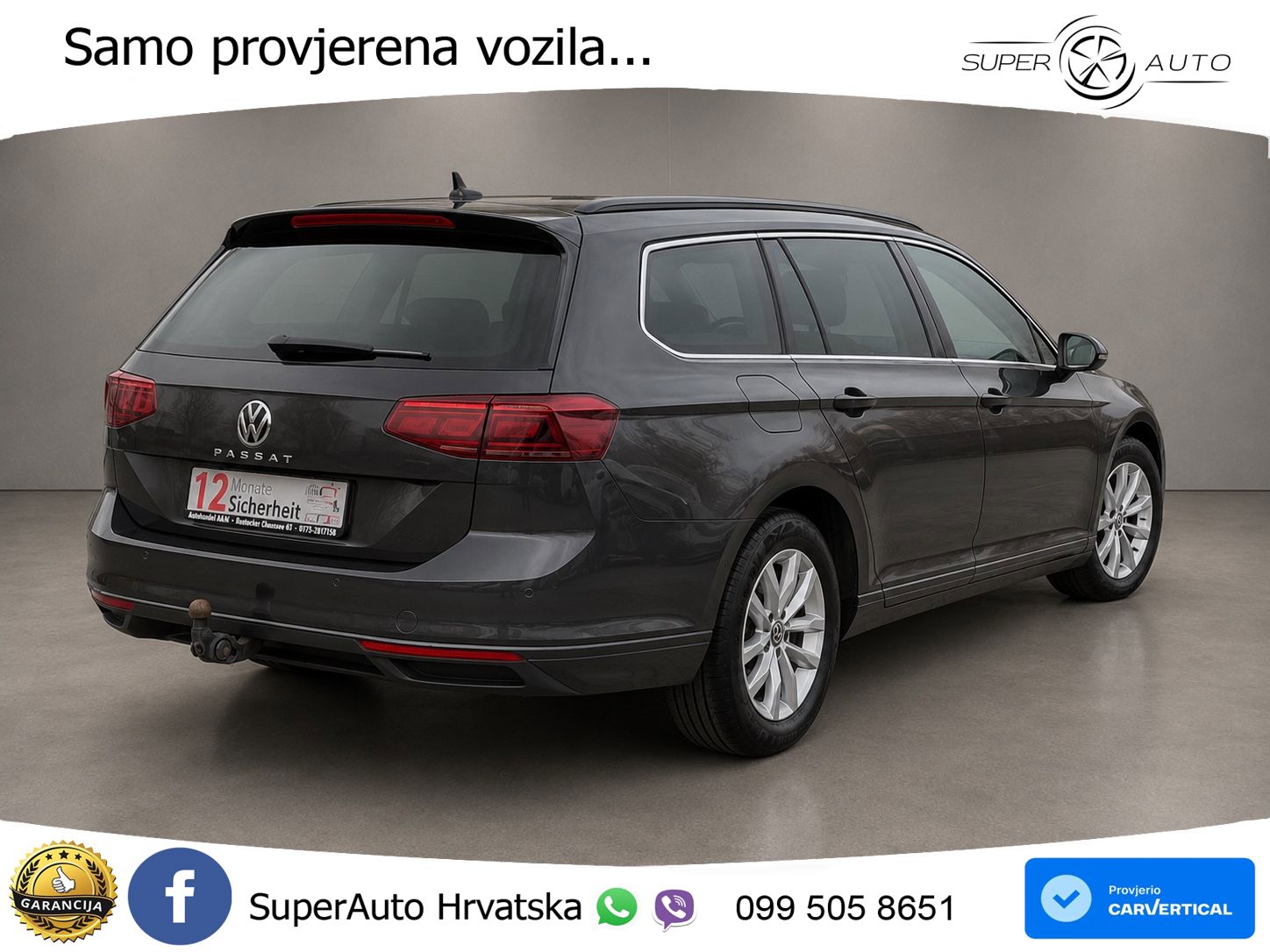 Volkswagen Passat Variant 2.0 TDI (150 KS) DSG Business LED+GR SJED+ACC