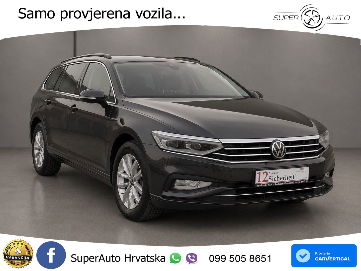 Volkswagen Passat Variant 2.0 TDI (150 KS) DSG Business LED+GR SJED+ACC