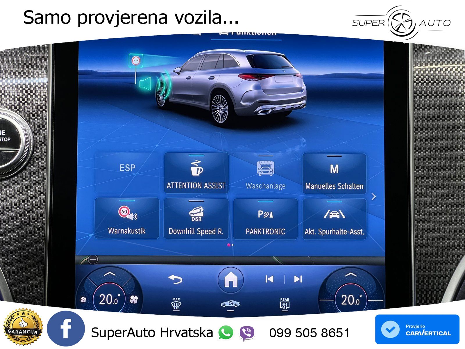 Mercedes GLC 200 (204 KS) 4MATIC 9G-TRONIC AMG LED+GR SJED+ACC