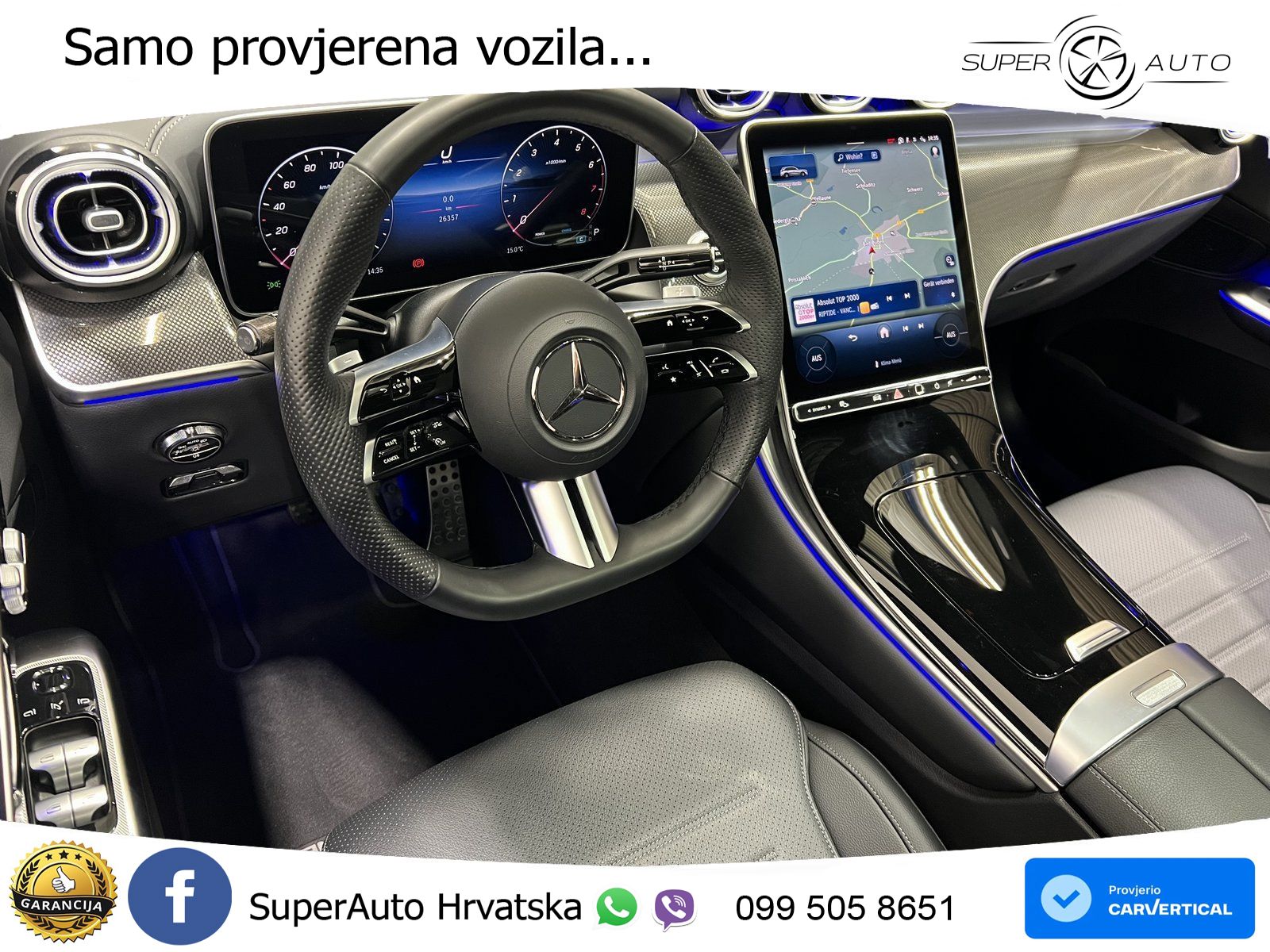 Mercedes GLC 200 (204 KS) 4MATIC 9G-TRONIC AMG LED+GR SJED+ACC