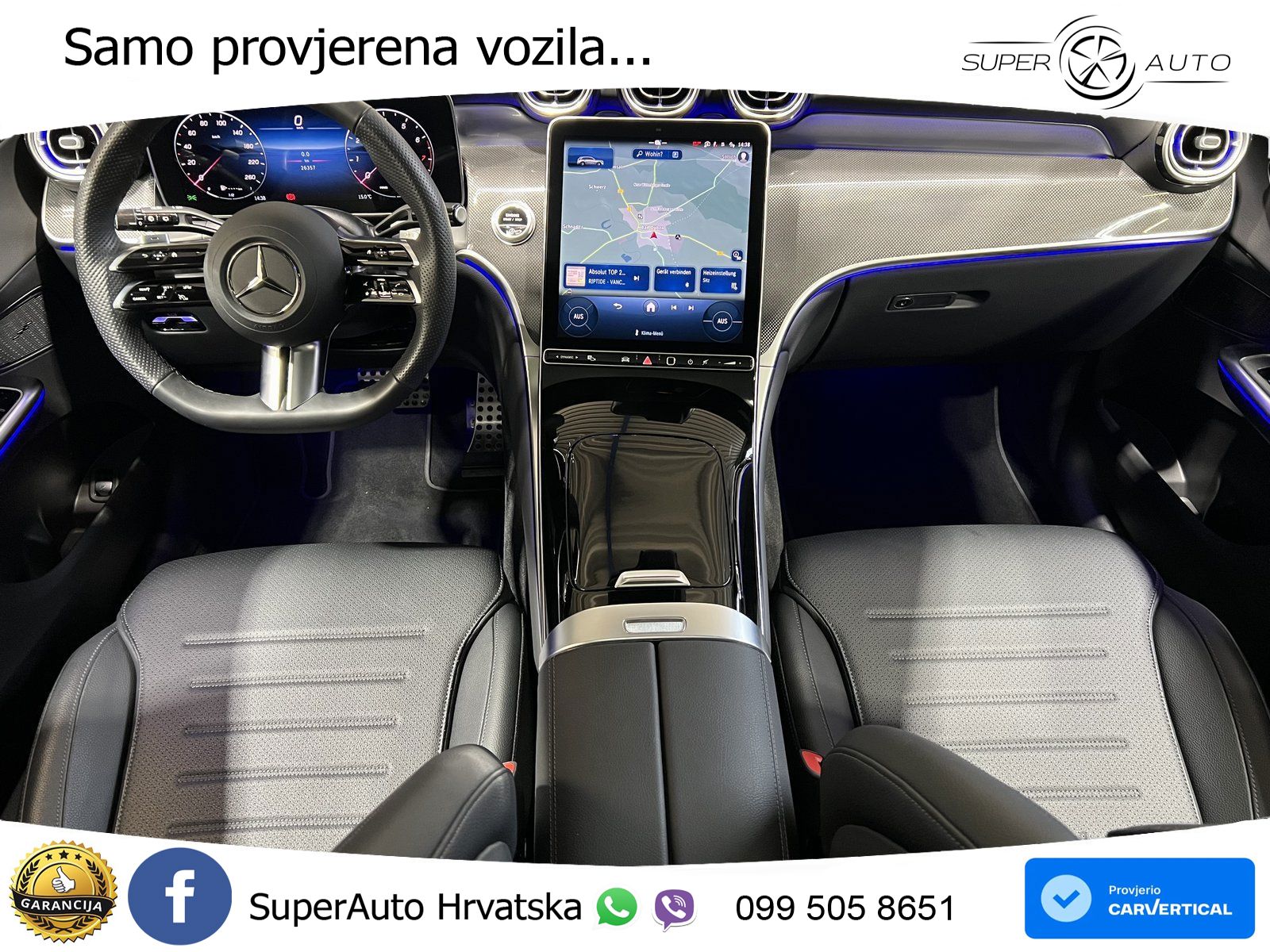 Mercedes GLC 200 (204 KS) 4MATIC 9G-TRONIC AMG LED+GR SJED+ACC