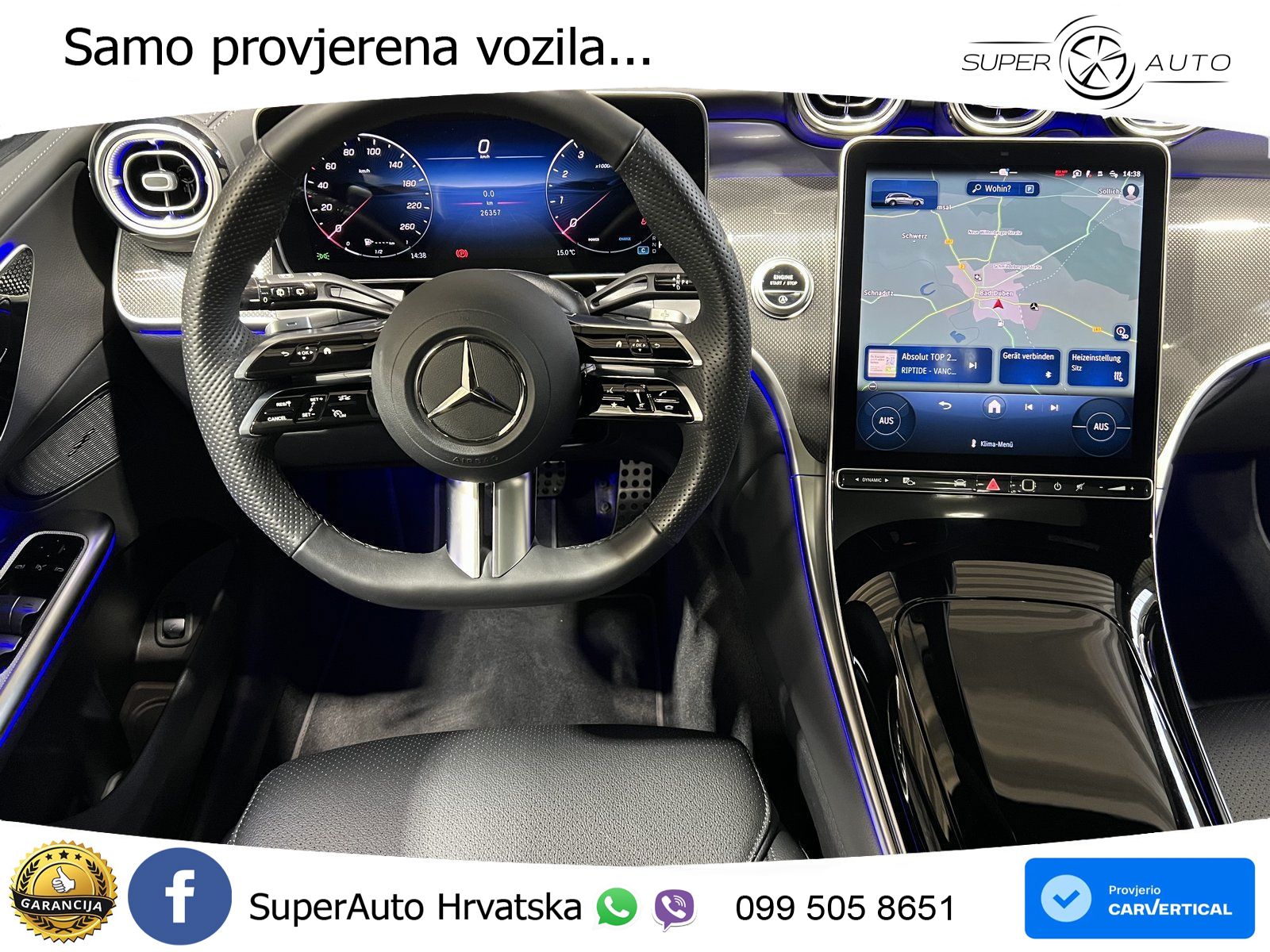 Mercedes GLC 200 (204 KS) 4MATIC 9G-TRONIC AMG LED+GR SJED+ACC