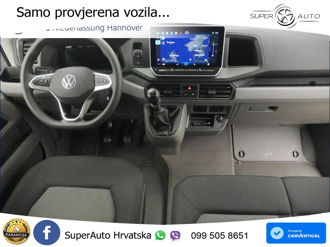 Volkswagen Crafter Kasten mittlerer Radstand vorb.AHK NAvi 140 KS
