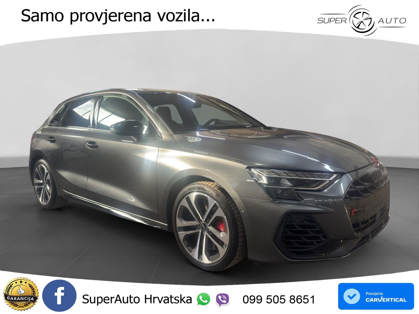 Audi S3 2.0 TFSI (333 KS) quattro S tronic LED+GR SJED+ACC