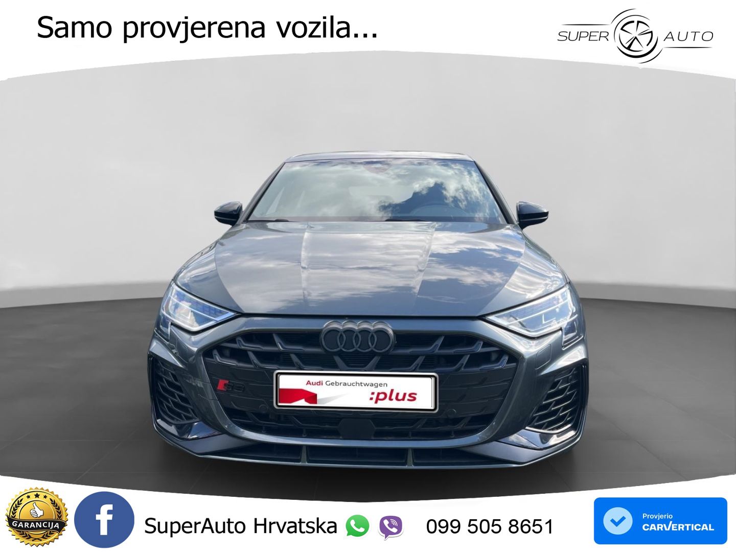 Audi S3 2.0 TFSI (333 KS) quattro S tronic LED+GR SJED+ACC