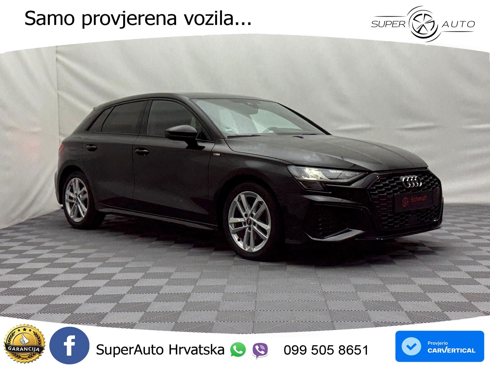Audi A3 35 TDI (150 KS) S tronic S line LED+GR SJED+ACC