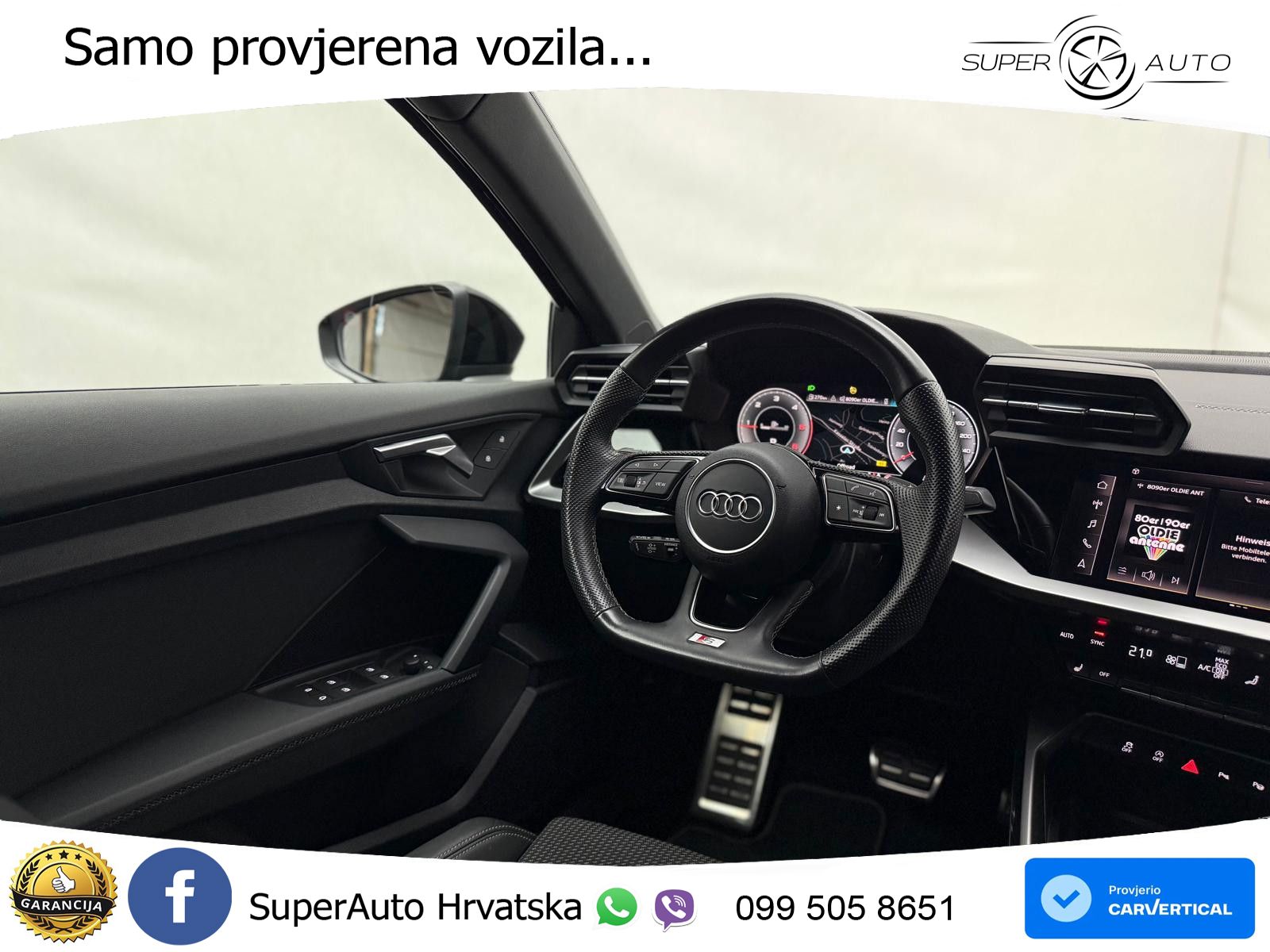 Audi A3 35 TDI (150 KS) S tronic S line LED+GR SJED+ACC