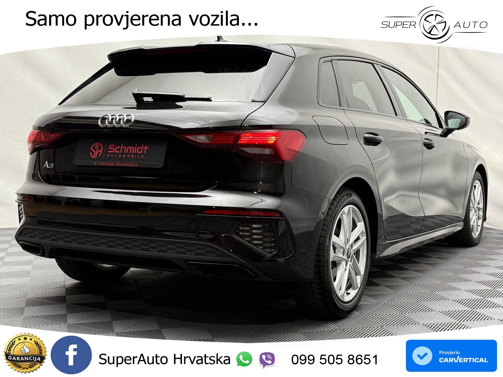 Audi A3 35 TDI (150 KS) S tronic S line LED+GR SJED+ACC
