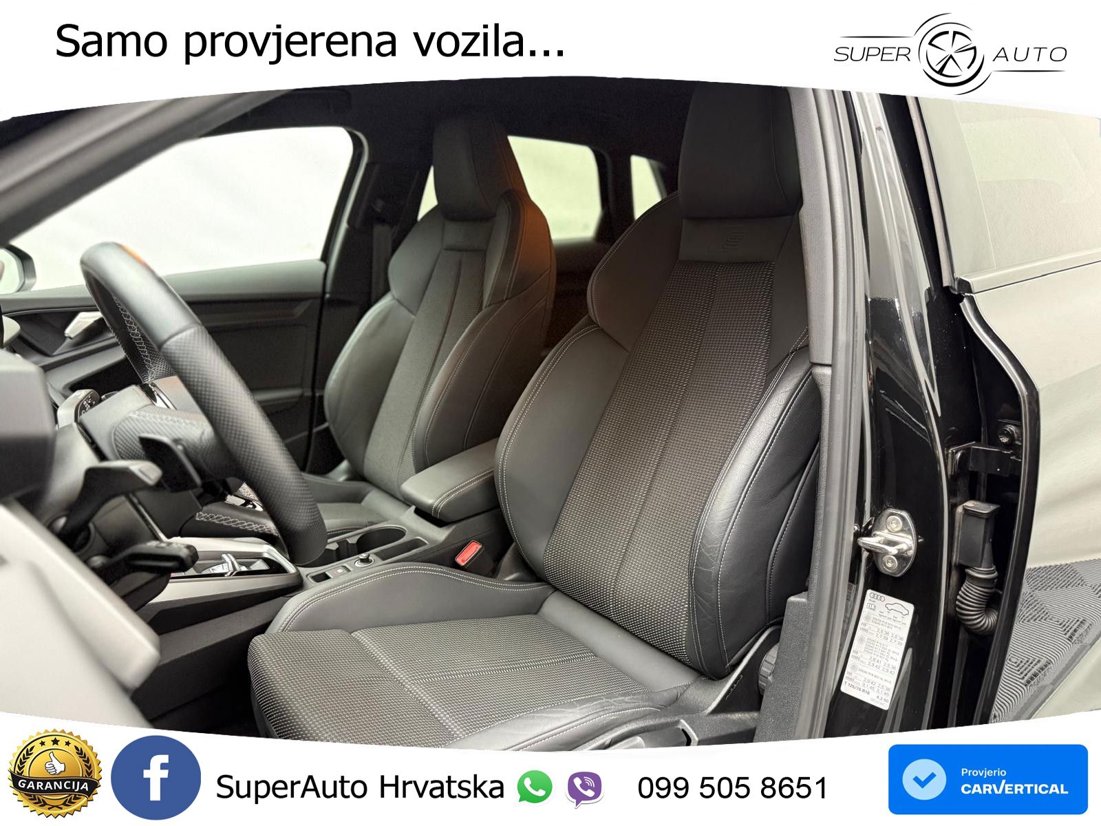 Audi A3 35 TDI (150 KS) S tronic S line LED+GR SJED+ACC