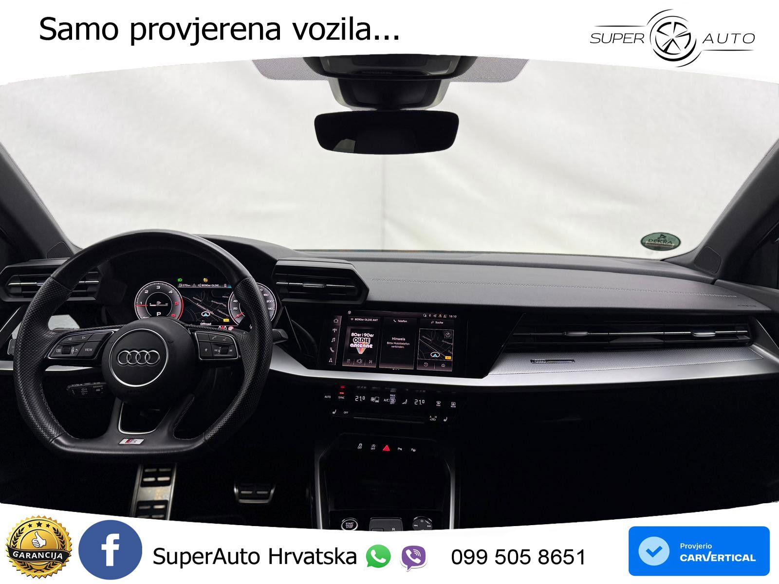 Audi A3 35 TDI (150 KS) S tronic S line LED+GR SJED+ACC