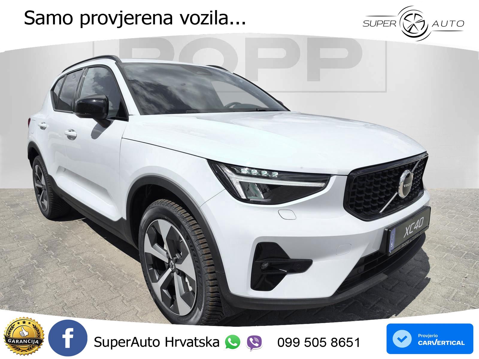 Volvo XC40 2.0 B3 163 KS Automatic LED+GR SJED+ACC