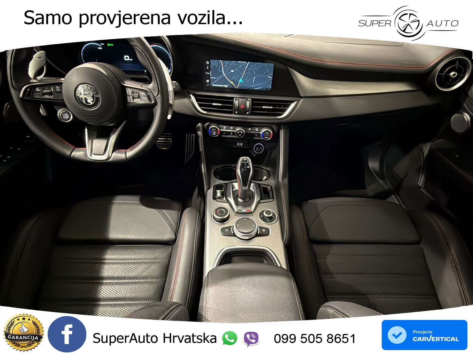 Alfa Romeo Giulia 2.0 Turbo (280 KS) Q4 Automatic LED+GR SJED+ACC