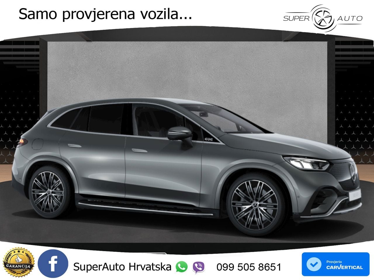 Mercedes EQE SUV 300 100 kWh (265 KS) AMG LED+GR SJED+ACC