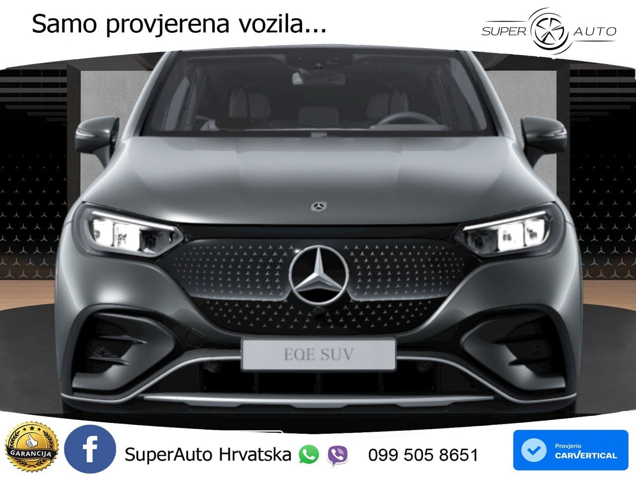 Mercedes EQE SUV 300 100 kWh (265 KS) AMG LED+GR SJED+ACC