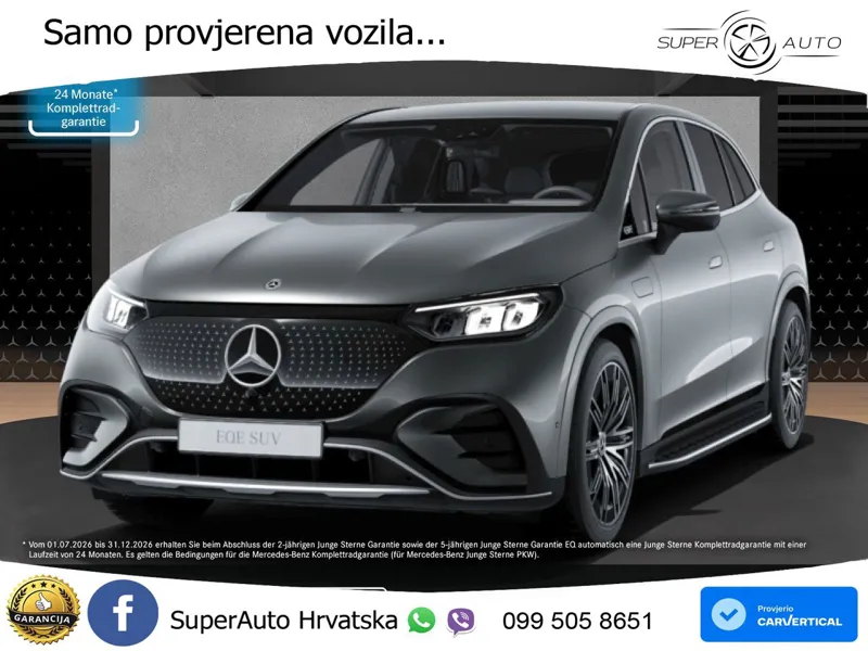Mercedes EQE SUV 300 100 kWh (265 KS) AMG LED+GR SJED+ACC