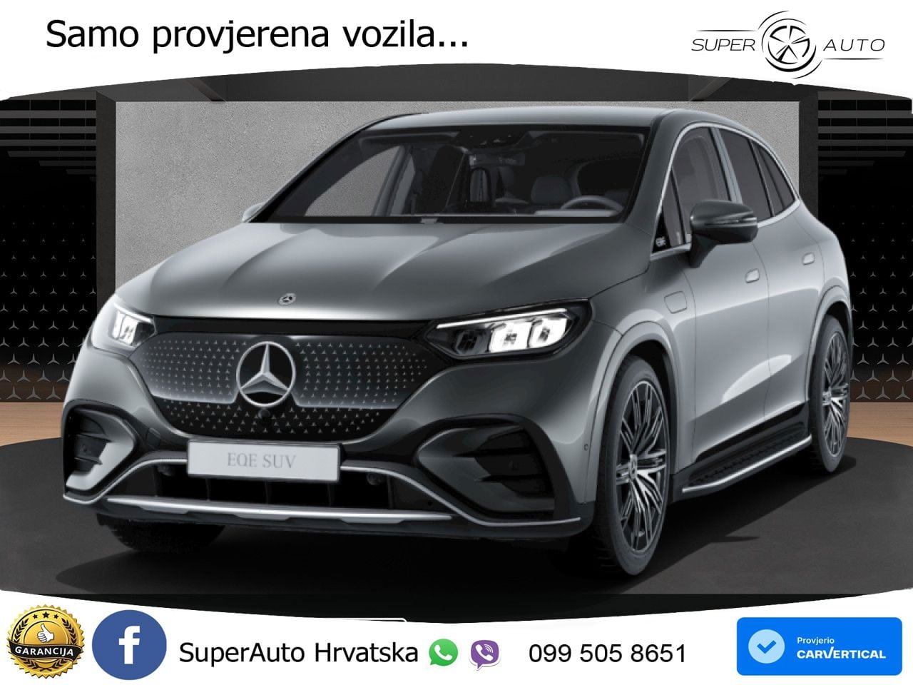 Mercedes EQE SUV 300 100 kWh (265 KS) AMG LED+GR SJED+ACC