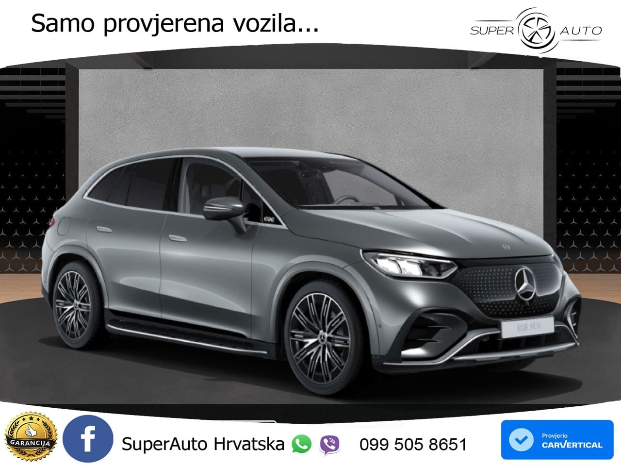 Mercedes EQE SUV 300 100 kWh (265 KS) AMG LED+GR SJED+ACC