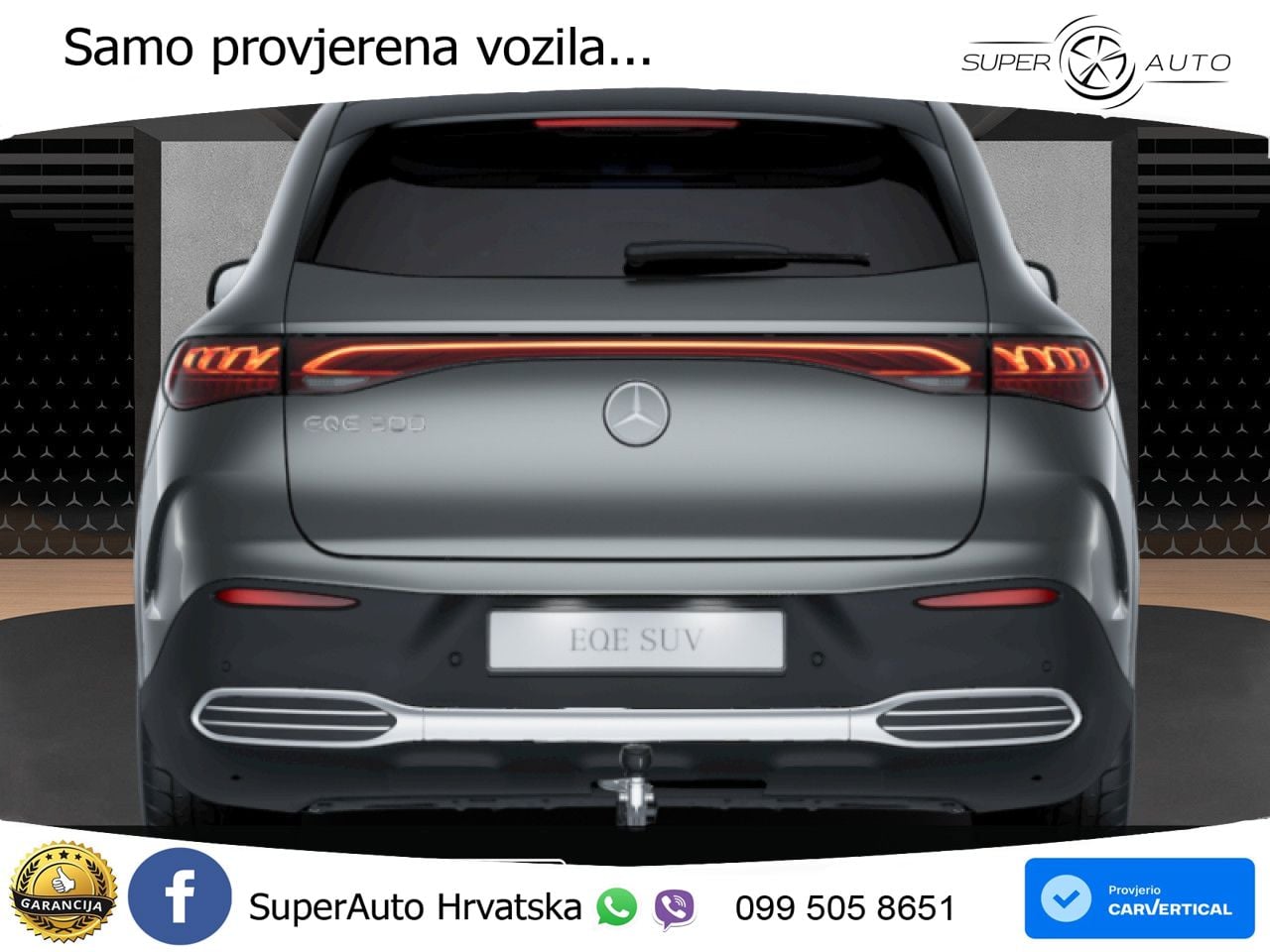 Mercedes EQE SUV 300 100 kWh (265 KS) AMG LED+GR SJED+ACC