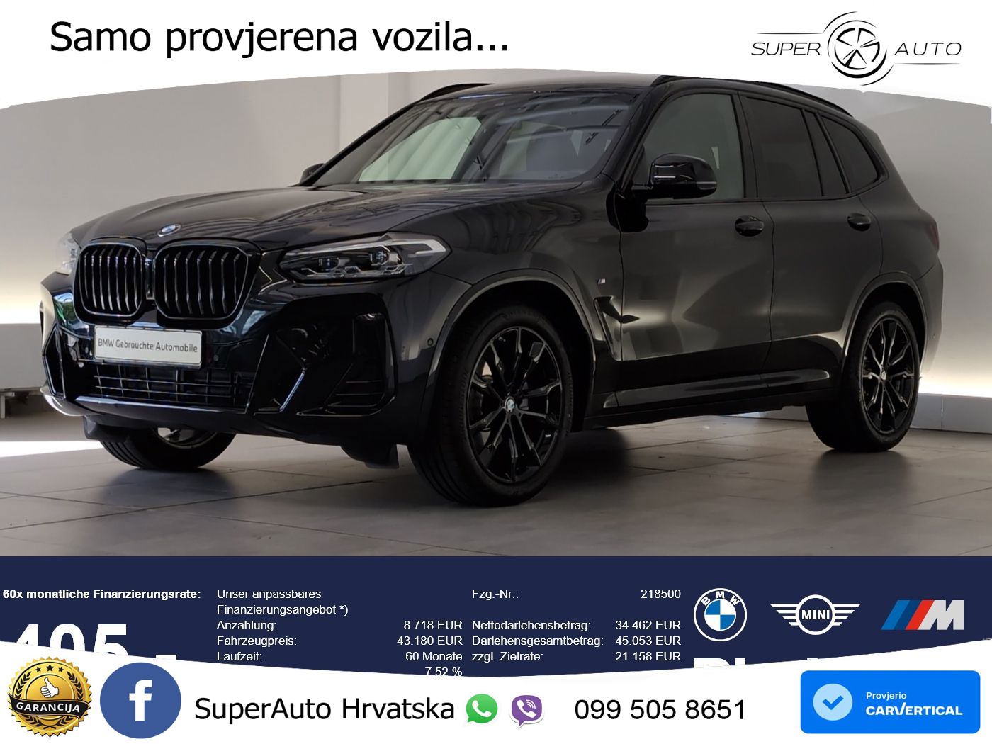 BMW X3 20i xDrive Steptronic M Sport